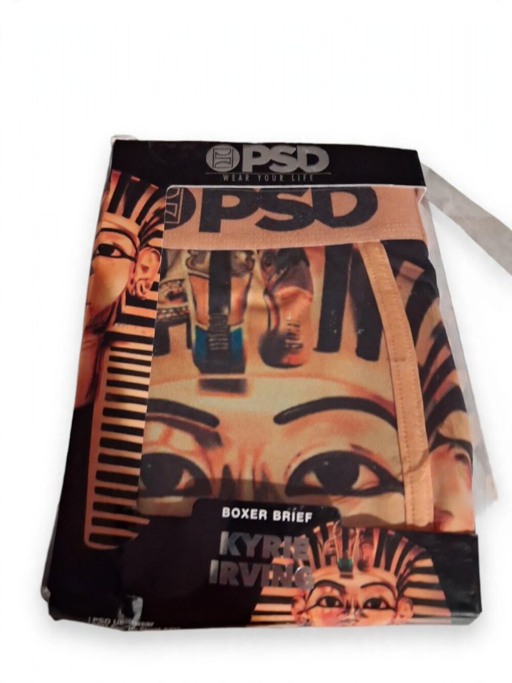 PSD Kyrie Irving Boxer Brief - Egyptian Pharaoh Print - NEW - Size Large